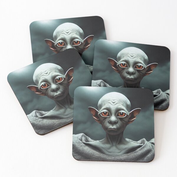 Item preview, Strange and mysterious alien creature, mix of monkey, cat and sphinx designed and sold by ART NeuroSmARTxx.