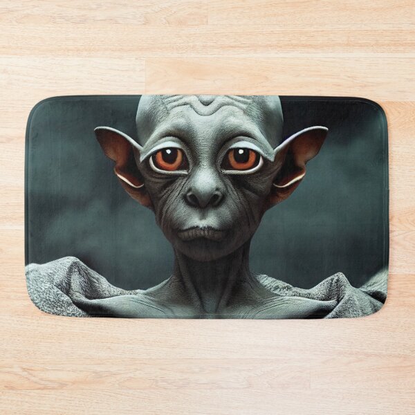 Item preview, Strange and mysterious alien creature, mix of monkey, cat and sphinx designed and sold by ART NeuroSmARTxx.