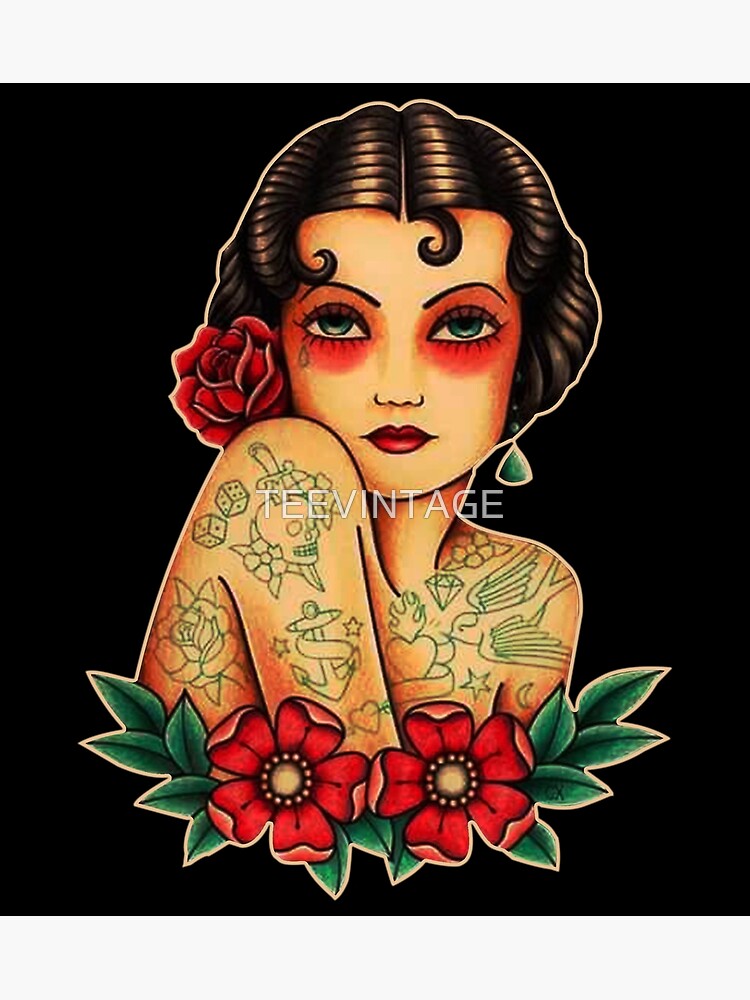 "Sailor Jerry Tribute" Poster for Sale by TEEVINTAGE Redbubble