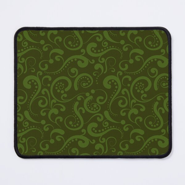 Item preview, Green Swirls and Dots Pattern by Cherie's Art(c)2022 designed and sold by CheriesArt.