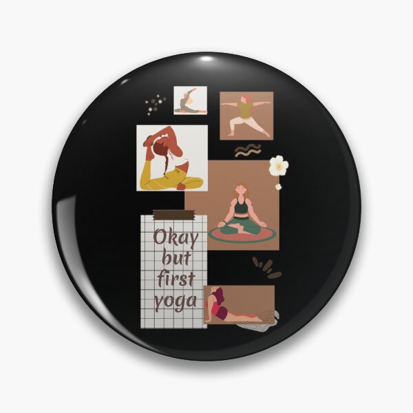 Item preview, Okay but first yoga designed and sold by We Grow.