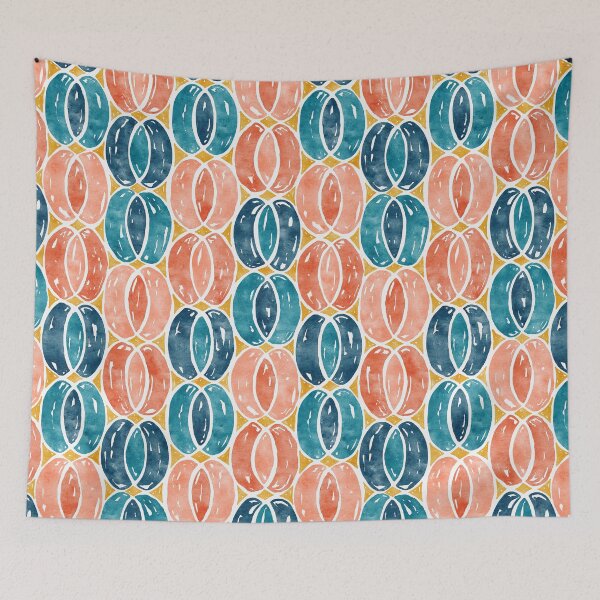 Item preview, Geometric Ovals designed and sold by RebeccaFlaherty.