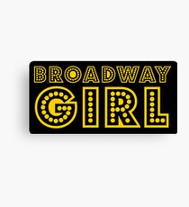 broadway girl Canvas Print