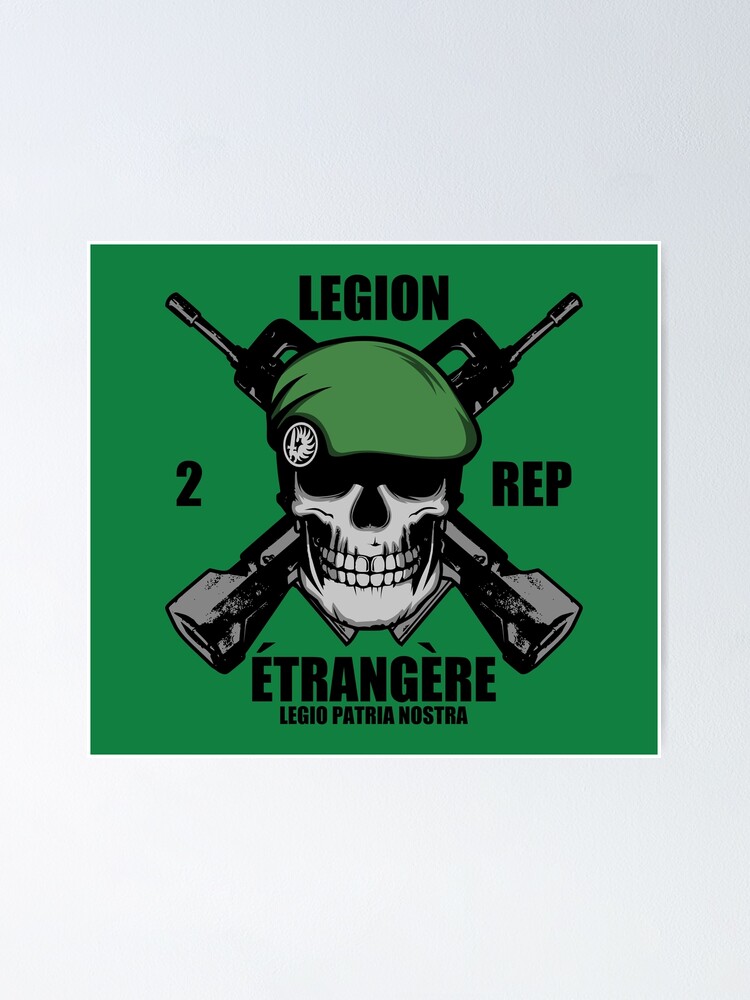 Sudadera Legión Extranjera Francesa REP, Para Militar O Regalo