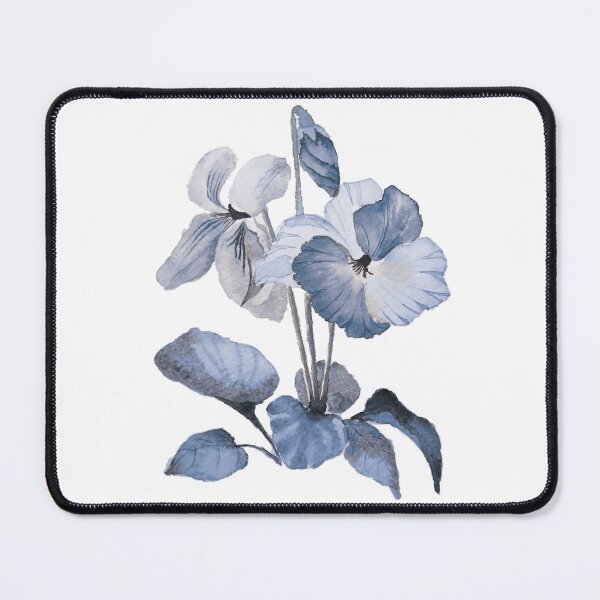 Item preview, Watercolor Light Blue Flowers designed and sold by Pavnud.