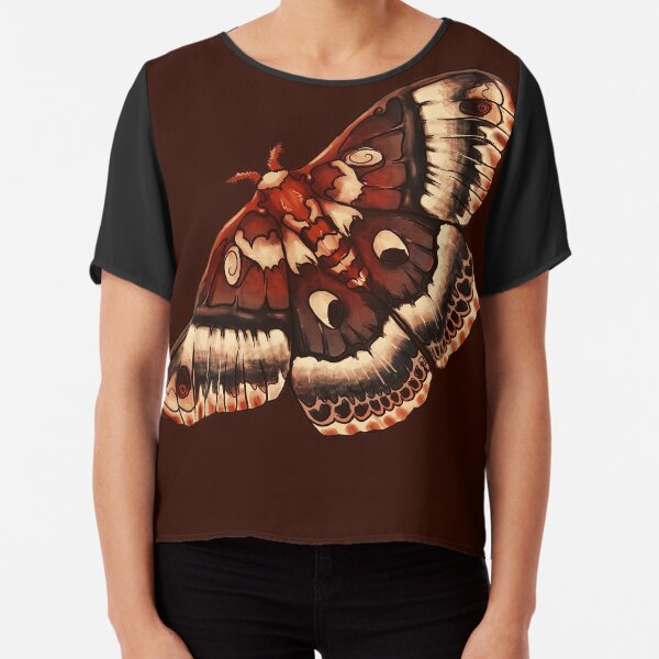 Cecropia Moth Chiffon Top