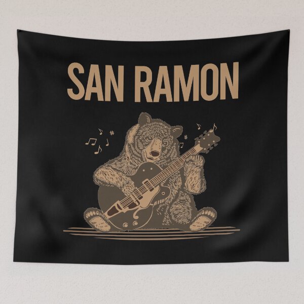 Artikelvorschau, Bär mit Gitarre San Ramon entworfen und verkauft von BloodMoneyTwit.