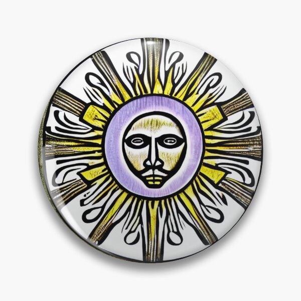 Item preview, Sun Disk Tile designed and sold by Hampshire Historica.