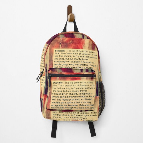 Item preview, stupidity is a cardinal sin designed and sold by weirdove.