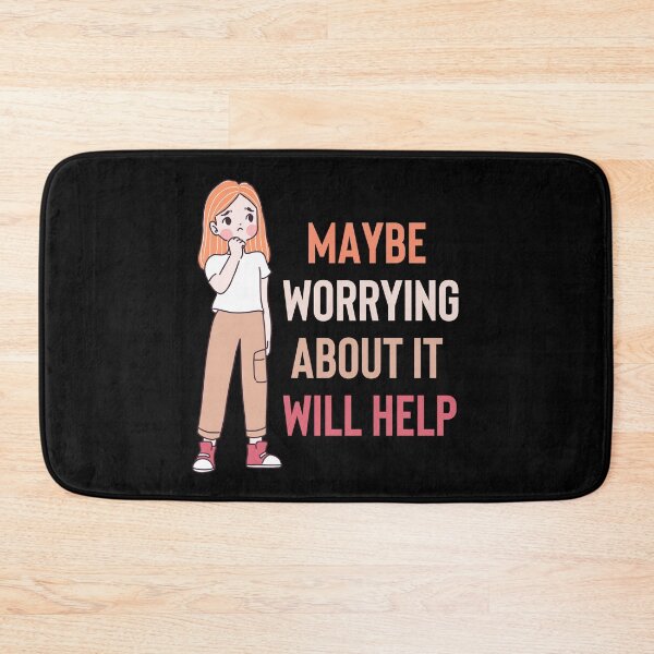 Item preview, Maybe Worrying About It Will Help Overthinking designed and sold by nquestiaa.