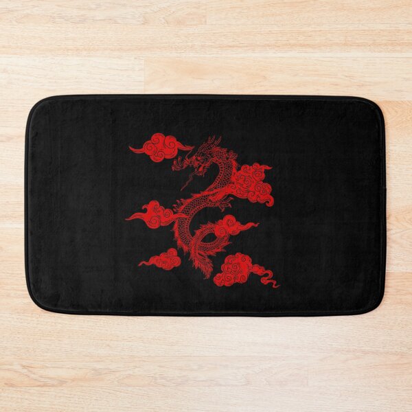 Item preview, Japanese red dragon designed and sold by hedoniism-shop.