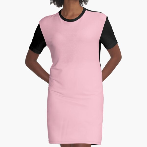 plain pink dress