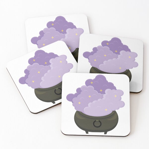 Item preview, A witch's cauldron with clouds designed and sold by Art-of-Rory.