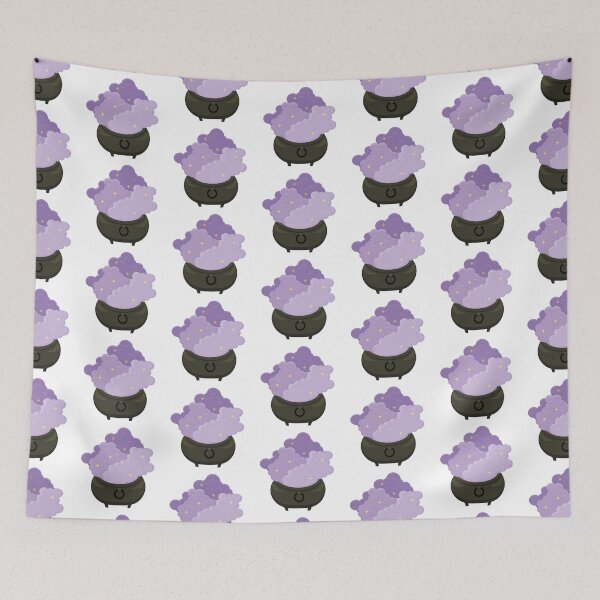 Item preview, A witch's cauldron with clouds designed and sold by Art-of-Rory.