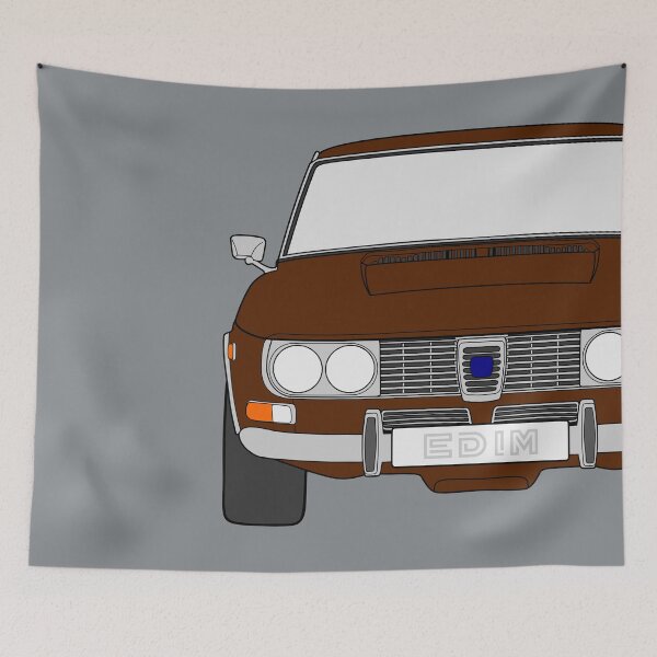 Item preview, Saab 99 brown color designed and sold by EdimDesign.
