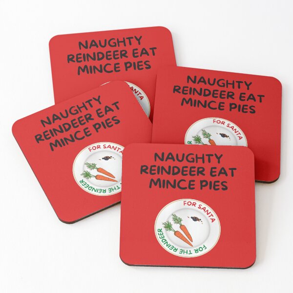 Item preview, Naughty Reindeer Eat Mince Pies designed and sold by MPC-Mince-Pies.