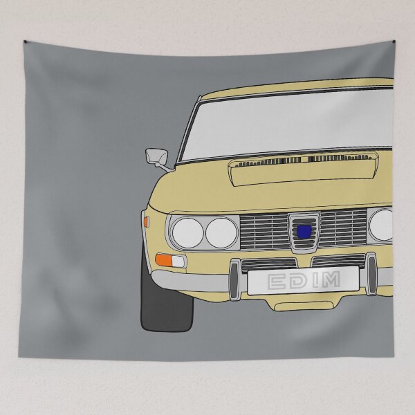 Item preview, Saab 99 beige color designed and sold by EdimDesign.