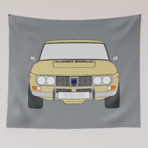Item preview, Saab 99 beige color designed and sold by EdimDesign.
