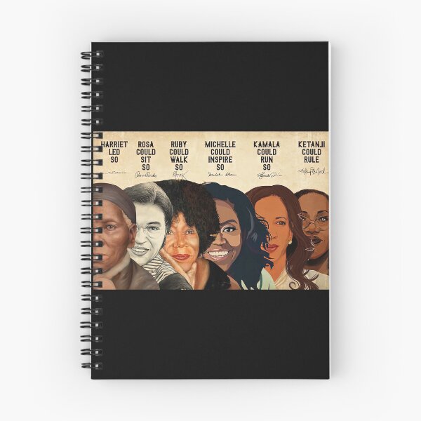 Item preview, Kamala Harris Black History Month - Harriet Led So, Rosa Could Sit So, Ruby Could Walk So, Michelle Could Inspire So designed and sold by HappyGrandmaUB.