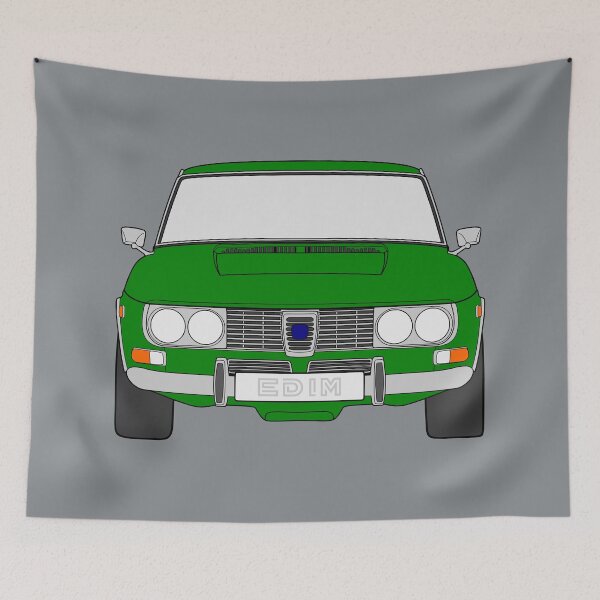 Item preview, Saab 99 green color designed and sold by EdimDesign.