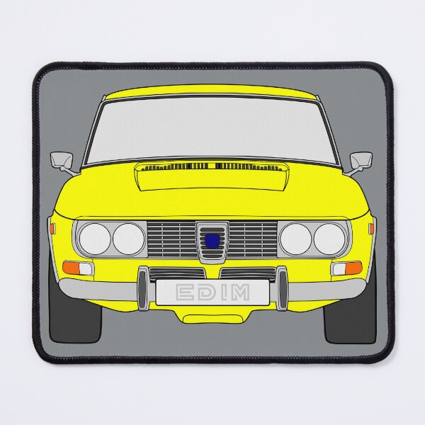 Item preview, Saab 99 yellow color designed and sold by EdimDesign.