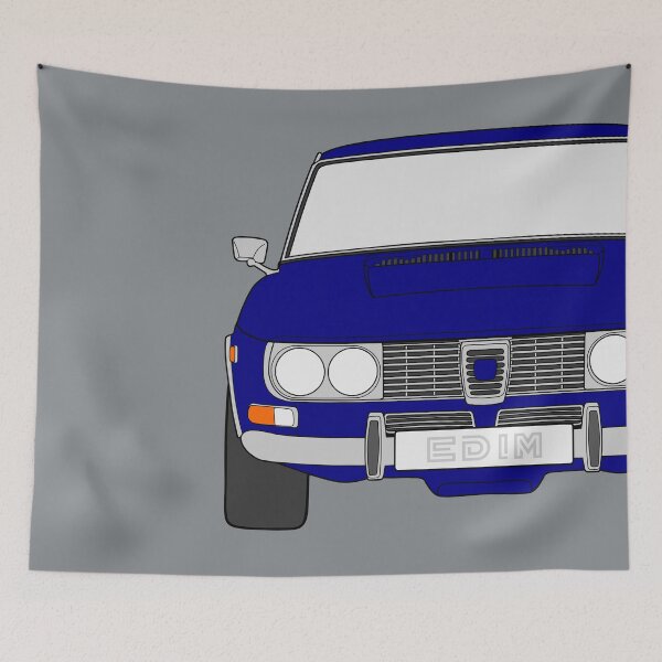 Item preview, Saab 99 blue color designed and sold by EdimDesign.