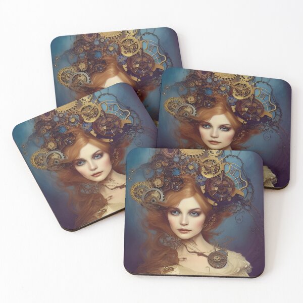 Item preview, Steampunk Fantasy Woman designed and sold by AlteredUrbane.