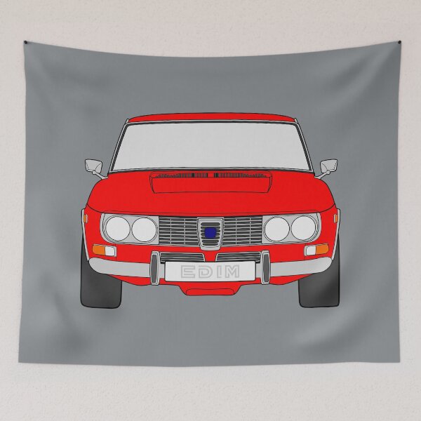 Item preview, Saab 99 red color designed and sold by EdimDesign.
