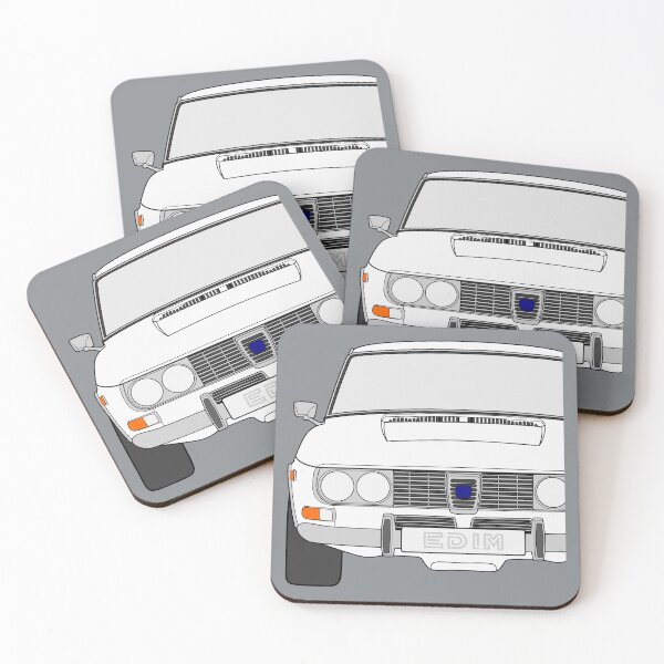 Item preview, Saab 99 white color designed and sold by EdimDesign.
