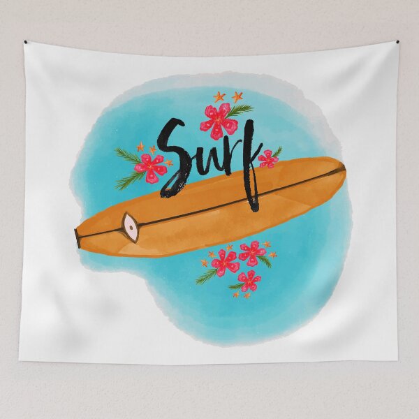 Item preview, Tropical Surfboard  designed and sold by Makanahele.
