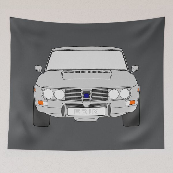 Item preview, Saab 99 silver color designed and sold by EdimDesign.