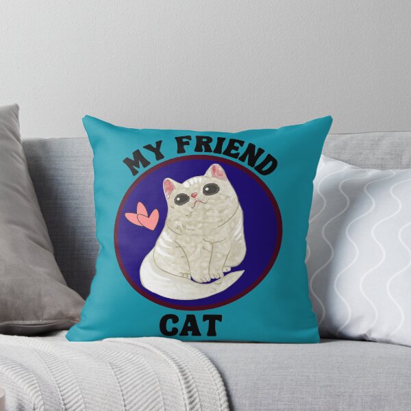 Item preview, At least my cat loves me - My friend cat designed and sold by CardsNeverFails.