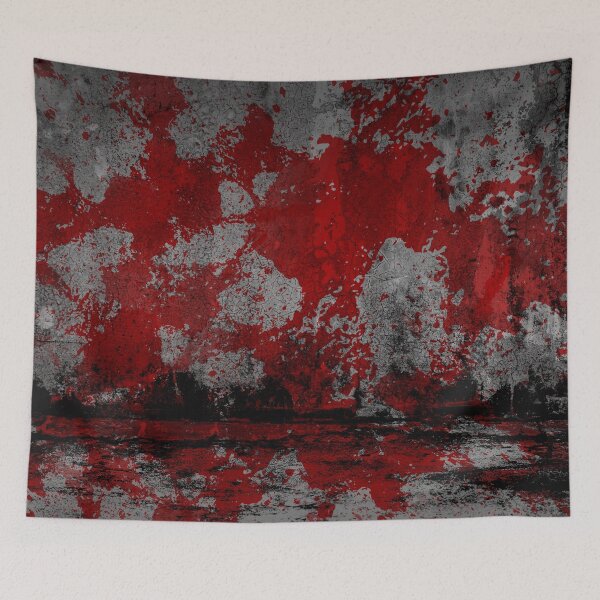 Item preview, Red gray wall designed and sold by Zip-Zup.