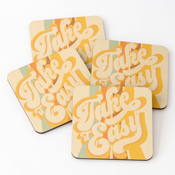 Item preview, Retro 70s Style Take it Easy  designed and sold by BiggaMoga.