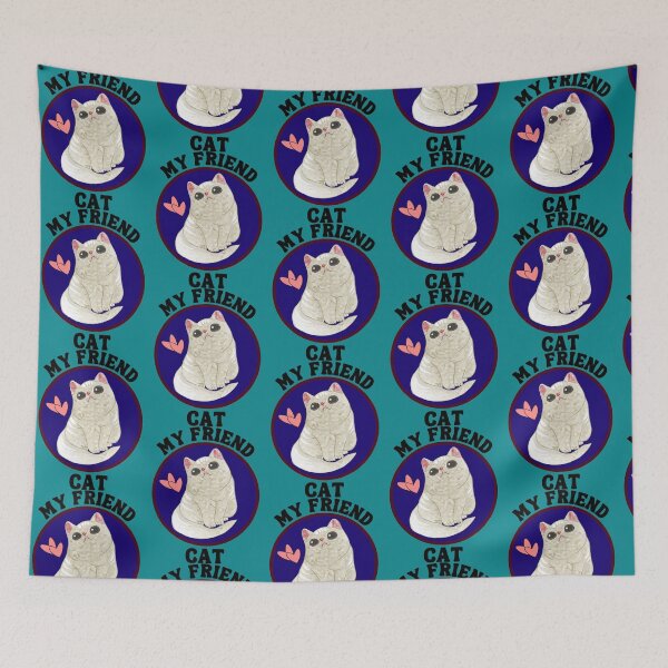 Item preview, At least my cat loves me - My friend cat designed and sold by CardsNeverFails.