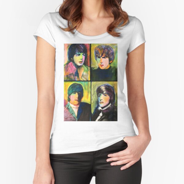 The Fab 4 Fitted Scoop T-Shirt