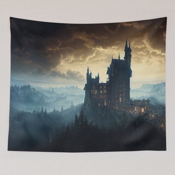 Item preview, Gothic Castle designed and sold by Rezzmoji.