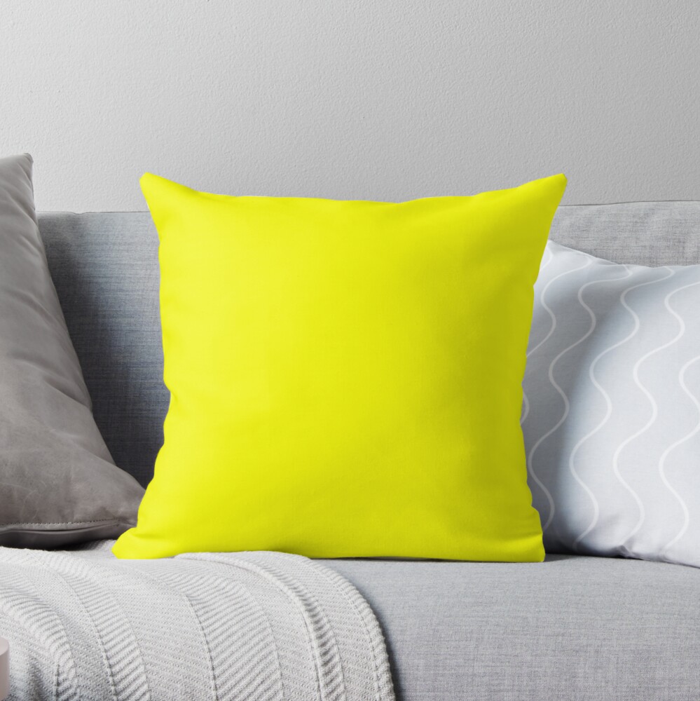 neon-fluorescent-yellow-yellow-neon-yellow-fluro-yellow-throw