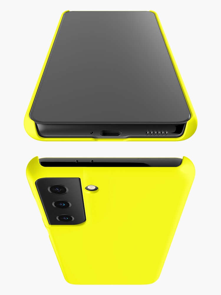 Neon fluorescent Yellow | Yellow|neon Yellow/Fluro Yellow | Samsung Galaxy  Phone Case