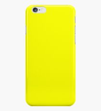 Neon fluorescent Yellow | Yellow|neon Yellow/Fluro Yellow iPhone 6 Case