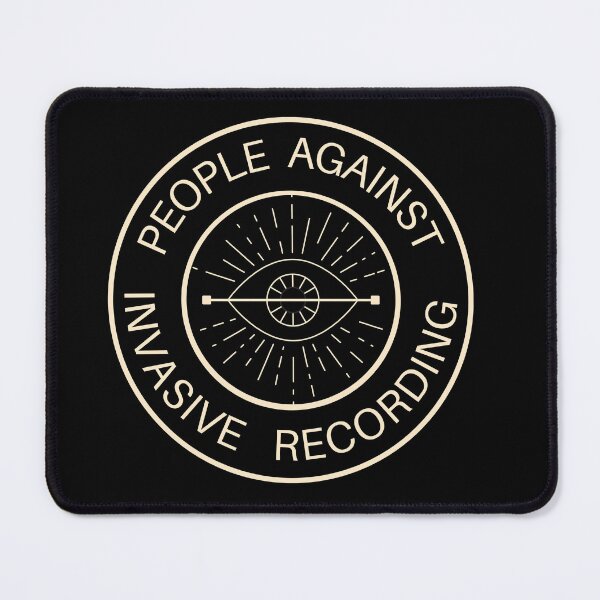 Item preview, People Against Invasive Recording designed and sold by bloomingbuddha9.