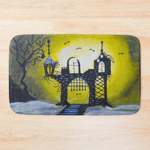 Item preview, Halloween Castle Original artwork by Dody Denman designed and sold by MoxyMermaid.