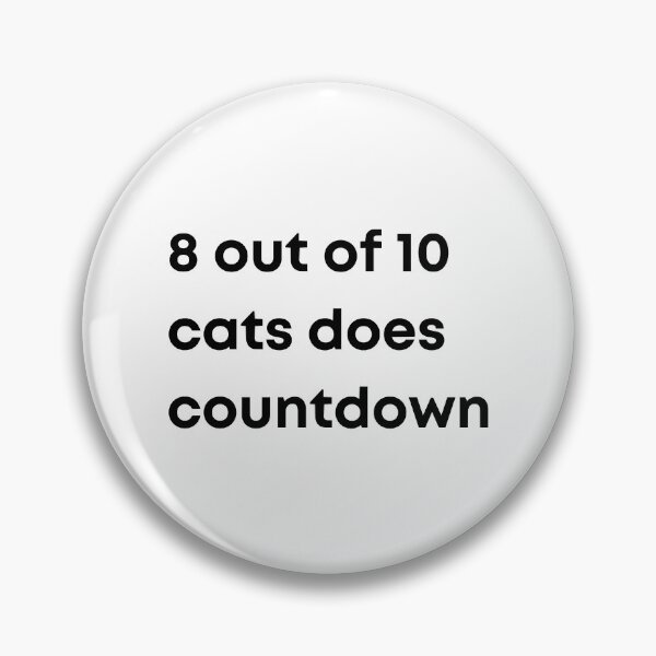 Item preview, 8 Out Of 10 Cats Does Countdown designed and sold by CardsNeverFails.