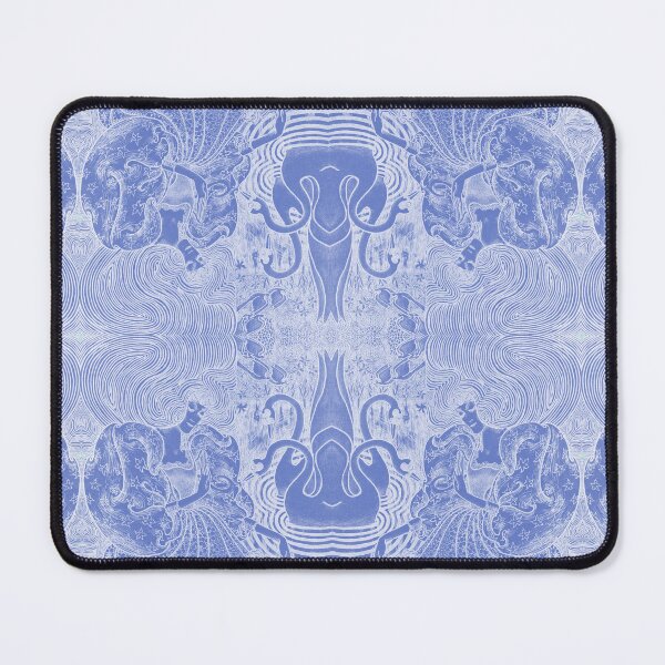 Item preview, Be In The Flow .. Lady and Swans Dolce Leda's Meditation Jan Toorop in Blue designed and sold by SpiritGifts.