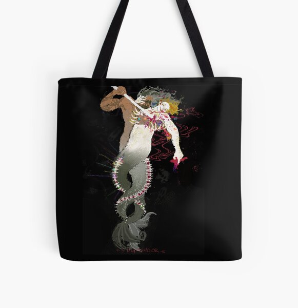 ouch All Over Print Tote Bag