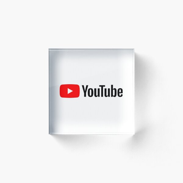 YouTube Acrylic Block