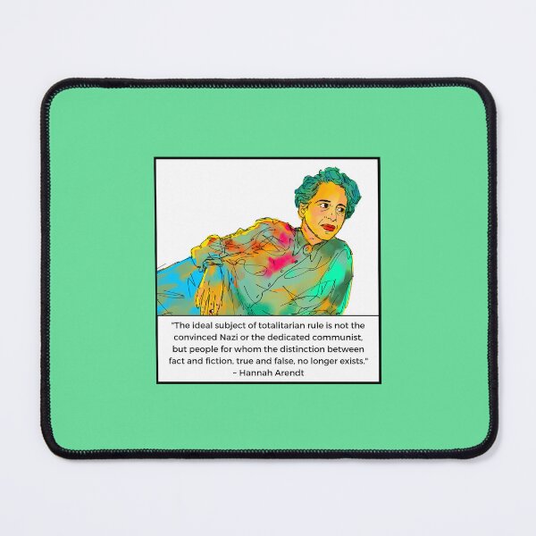 Item preview, Hannah Arendt abstract painting quote card designed and sold by KennyLucky.