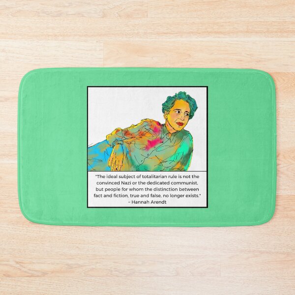 Item preview, Hannah Arendt abstract painting quote card designed and sold by KennyLucky.