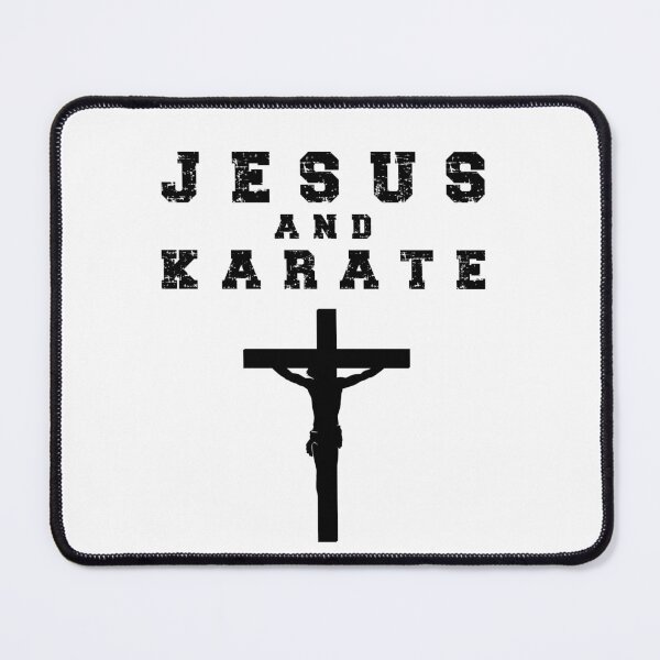Item preview, Jesus and Karate Instructor Design - Japanese Mountain Calligraphy For A Karate Lover designed and sold by TheKarateStore.