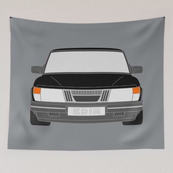 Item preview, Saab 900 1978-1983 black color designed and sold by EdimDesign.